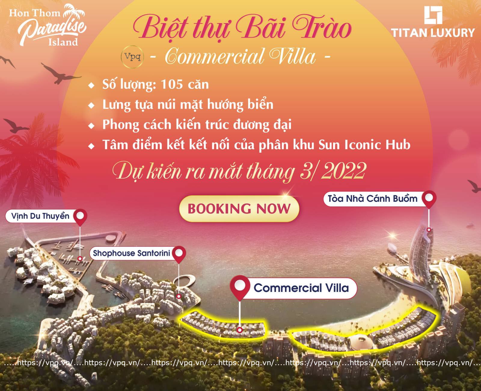 Dự án biệt thự Commercial Villa Bãi Trào